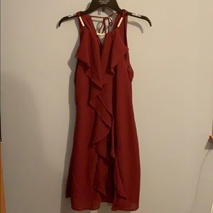 Maroon dress